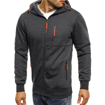 Casual Men's Zip-Up Hoodie | Comfortable Sweatshirt 3