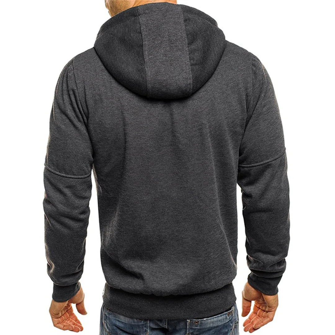 Casual Men's Zip-Up Hoodie | Comfortable Sweatshirt 5