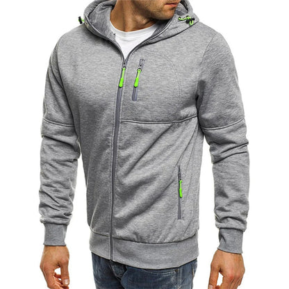 Casual Men's Zip-Up Hoodie | Comfortable Sweatshirt 6