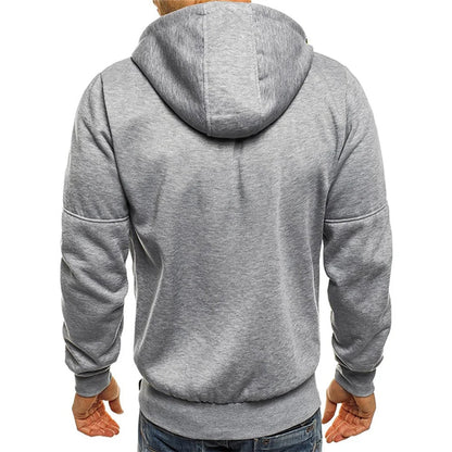 Casual Men's Zip-Up Hoodie | Comfortable Sweatshirt 7