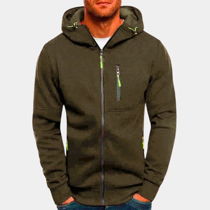 Casual Men's Zip-Up Hoodie | Comfortable Sweatshirt 9