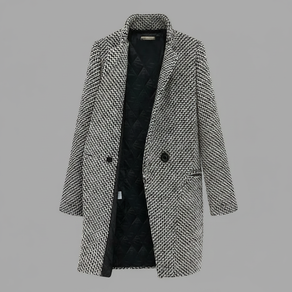 Elegant Long Wool Coat | Women's Winter Coats