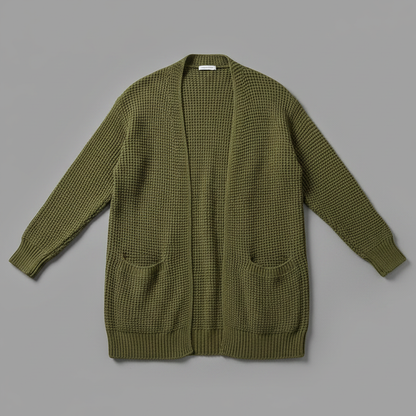 Elegant Women's Black Cardigan | Cozy Layering Essential