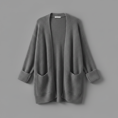 Elegant Women's Black Cardigan | Cozy Layering Essential