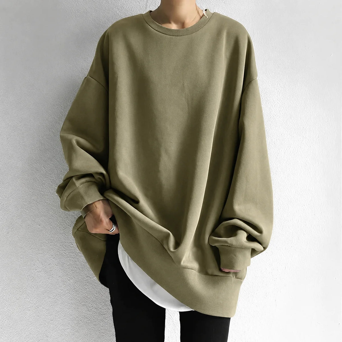 Leanne | Women's Oversized Tunic Sweater 1