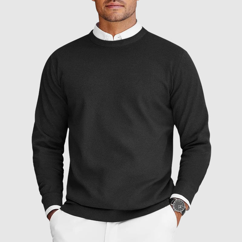 Men's Classic Lightweight Crew Neck Sweater 0