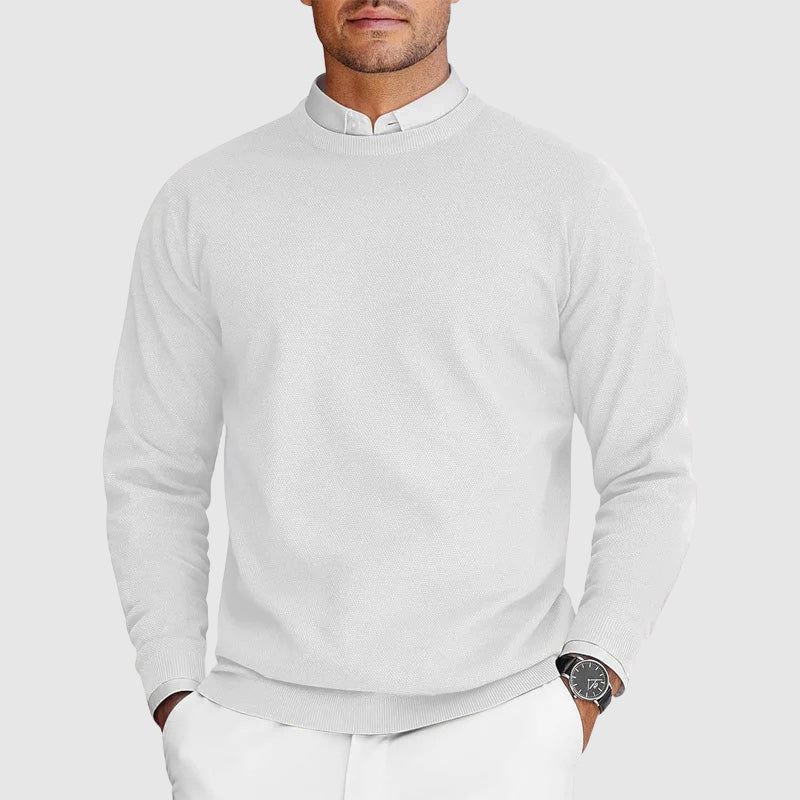 Men's Classic Lightweight Crew Neck Sweater 1