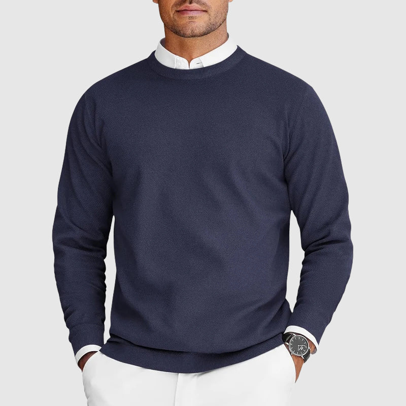 Men's Classic Lightweight Crew Neck Sweater 4