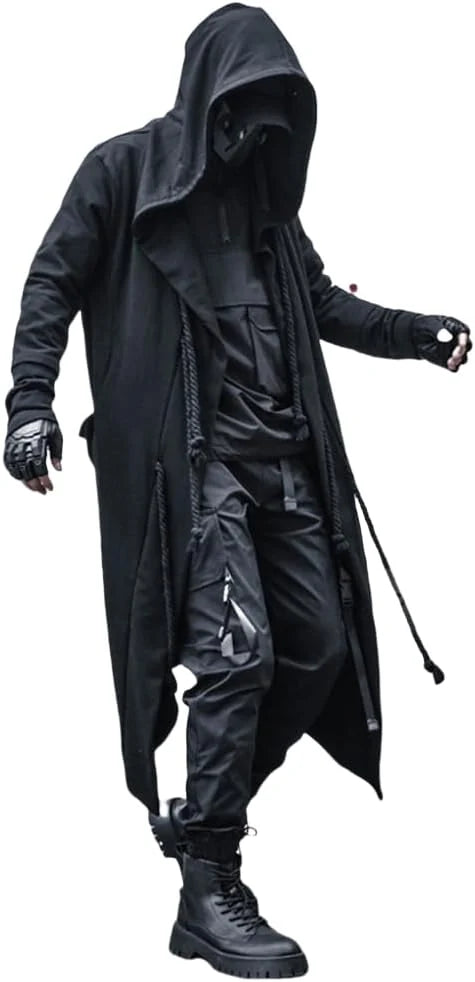 Men's Modern Longline Hooded Cardigan 0