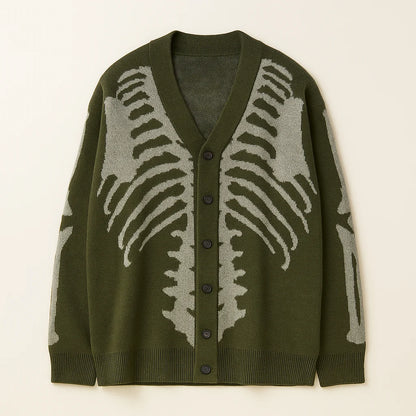 Men's Ribbed Button-Up Casual Cardigan 3