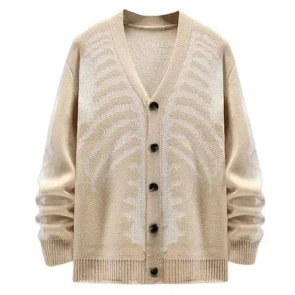 Men's Ribbed Button-Up Casual Cardigan 5