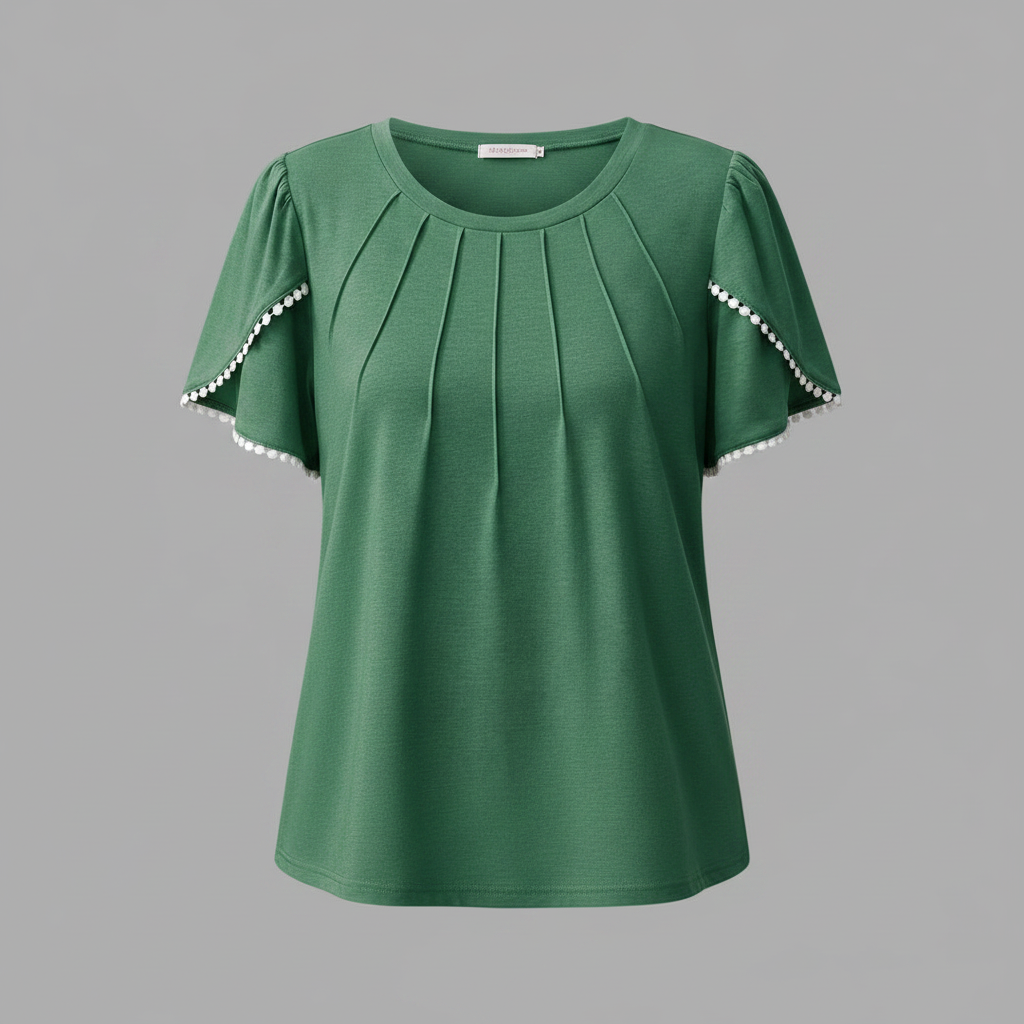 Vanessa Blouse | Women's Top Casual Summer Cotton Blouse