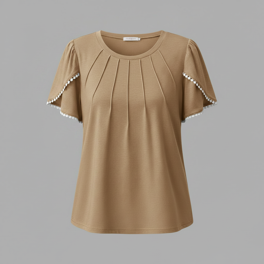 Vanessa Blouse | Women's Top Casual Summer Cotton Blouse