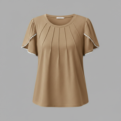 Vanessa Blouse | Women's Top Casual Summer Cotton Blouse