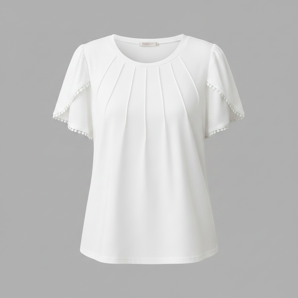 Vanessa Blouse | Women's Top Casual Summer Cotton Blouse