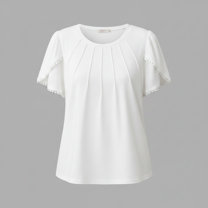 Vanessa Blouse | Women's Top Casual Summer Cotton Blouse