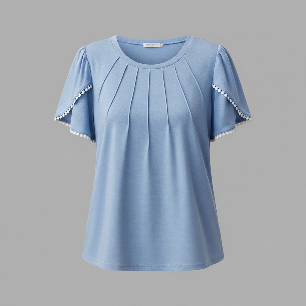 Vanessa Blouse | Women's Top Casual Summer Cotton Blouse