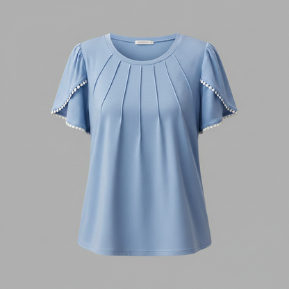 Vanessa Blouse | Women's Top Casual Summer Cotton Blouse