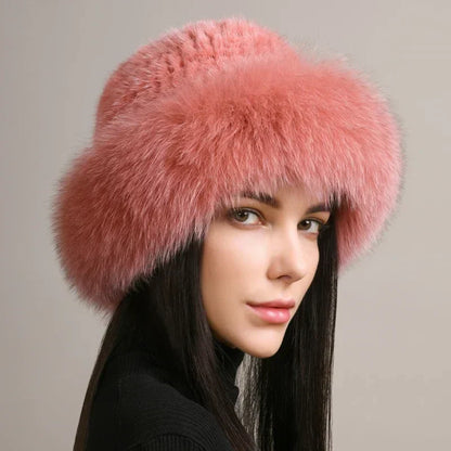 Women's Cozy Full-Brim Knitted Winter Hat 4