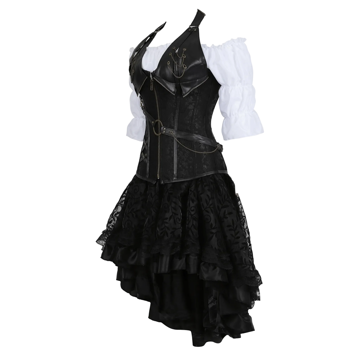 Women's Elegant Adjustable Corset Steampunk Costume 2