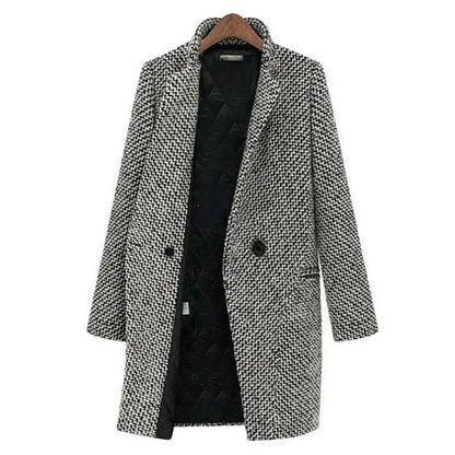 Women's Elegant Slim Longline Winter Coat 0