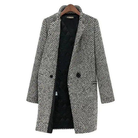 Women's Elegant Slim Longline Winter Coat 0