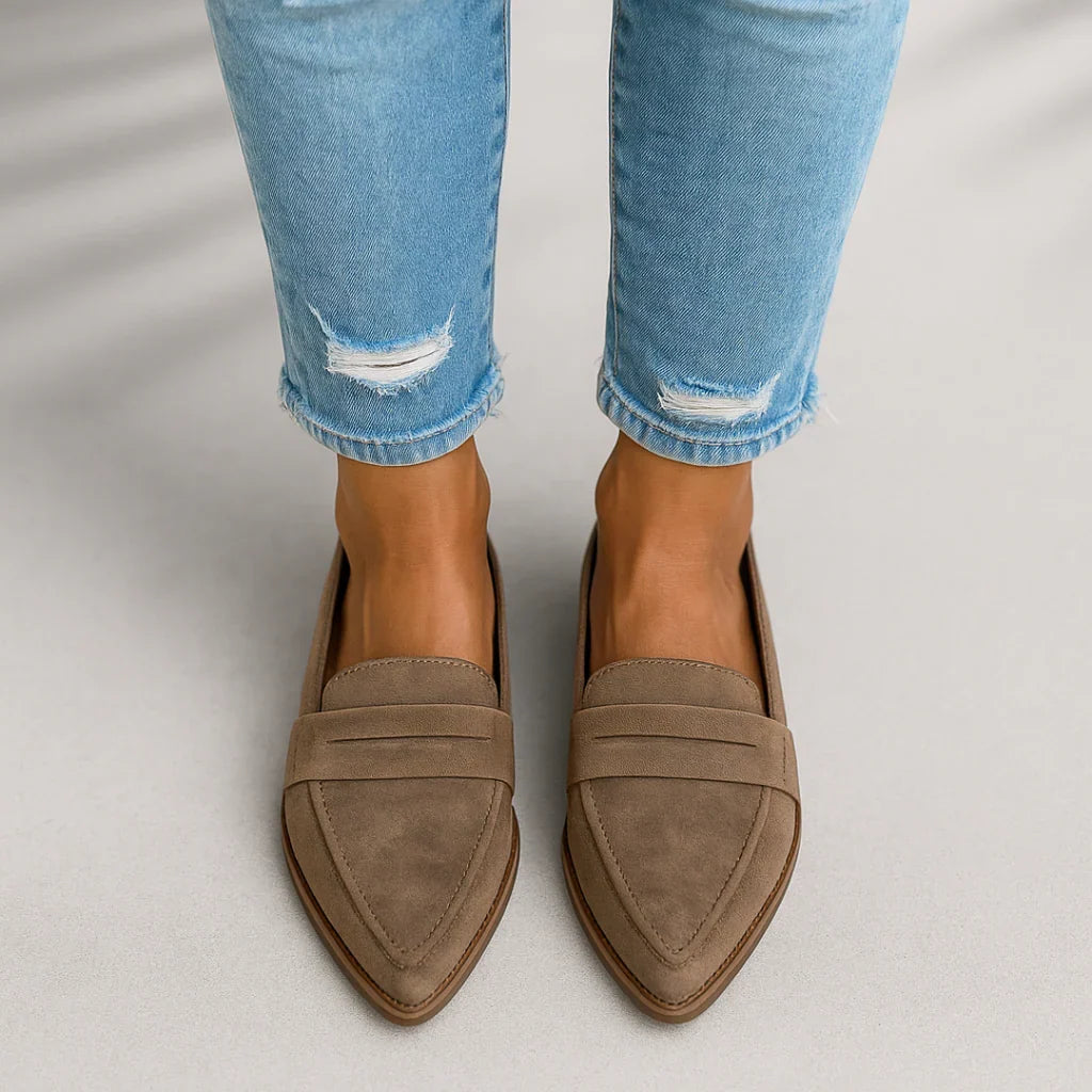 Women's Tailored Pointed-Toe Comfort Loafers 1