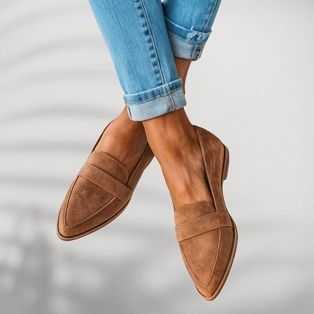 Women's Tailored Pointed-Toe Comfort Loafers 5