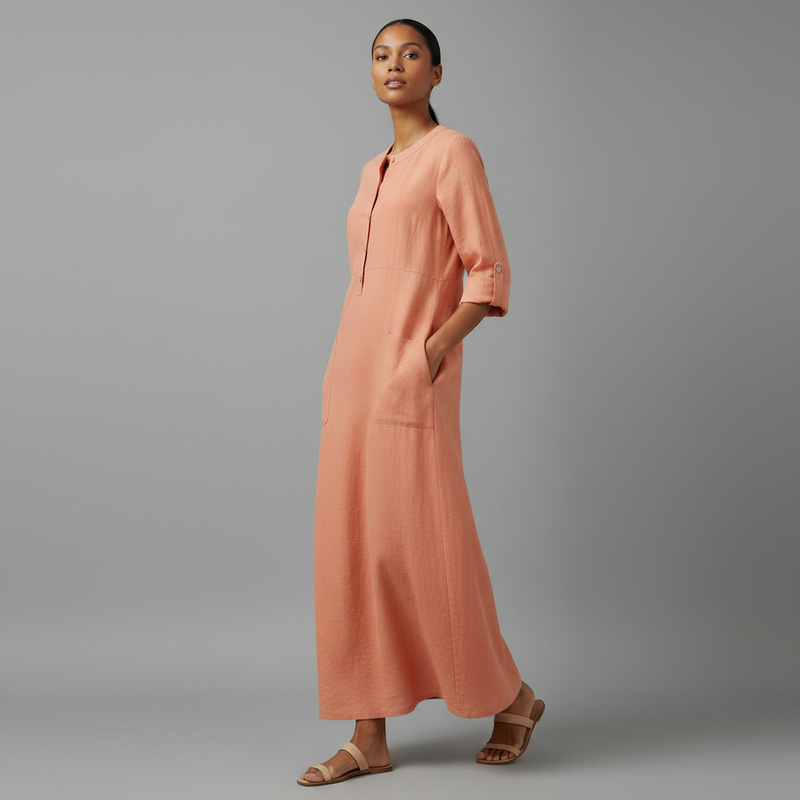 Tina | Women's Plus Size Summer Dress in Soft Fabric